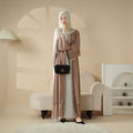 Stylish Chiffon Modest Set Abaya (MOA008)