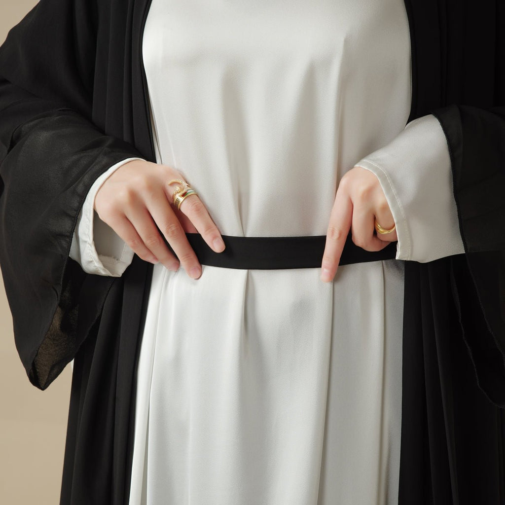 Stylish Chiffon Modest Set Abaya (MOA008)