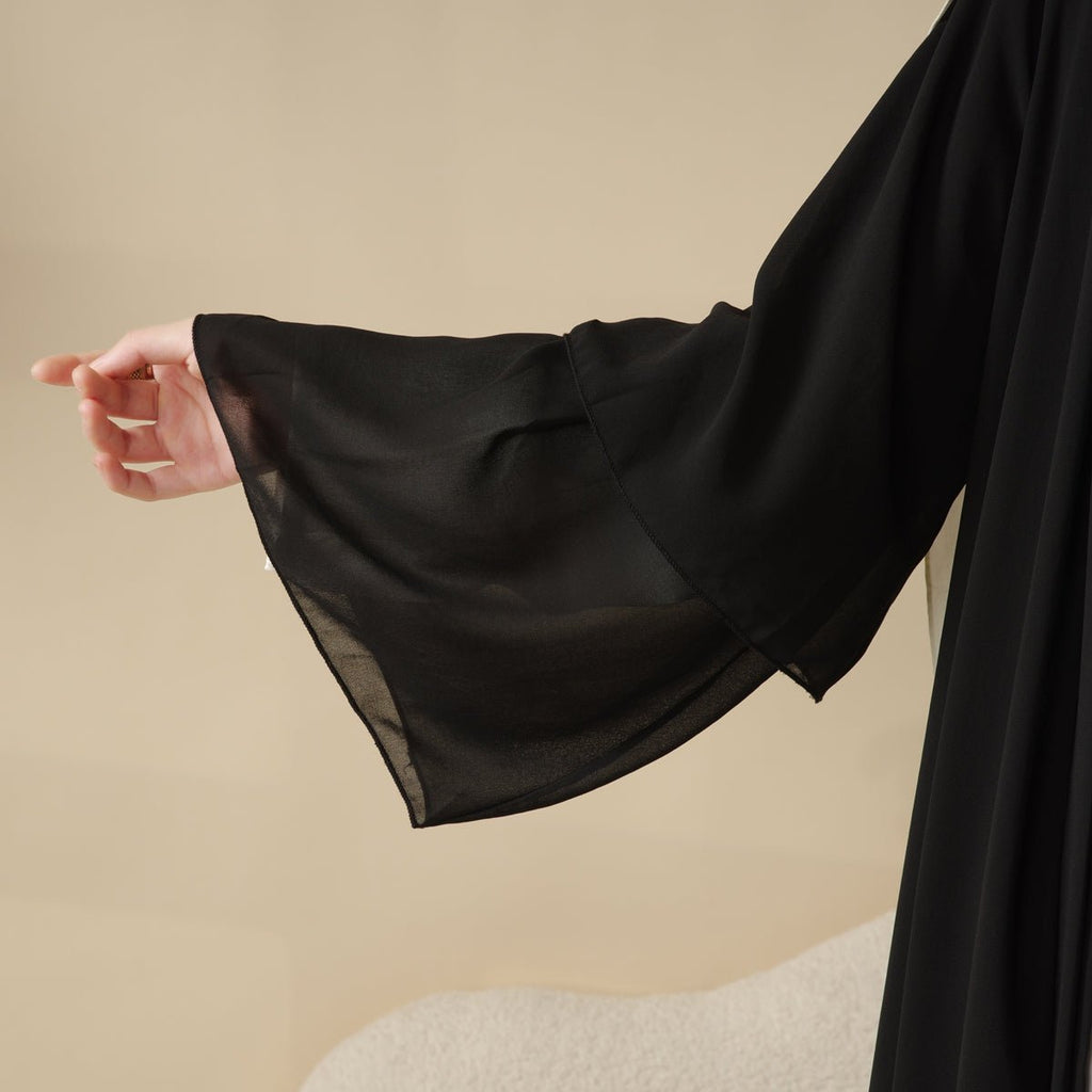 Stylish Chiffon Modest Set Abaya (MOA008)