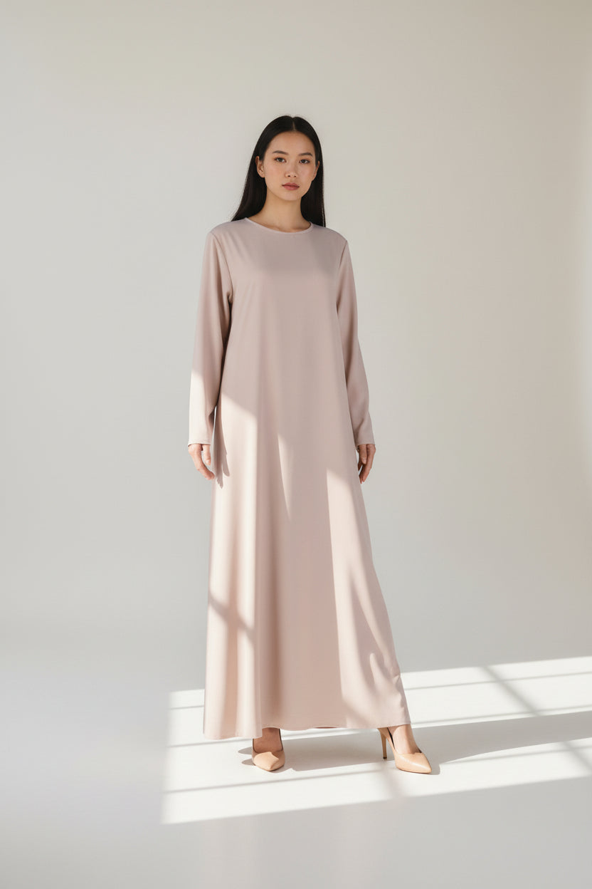 Gulf Simple Plain Abaya
